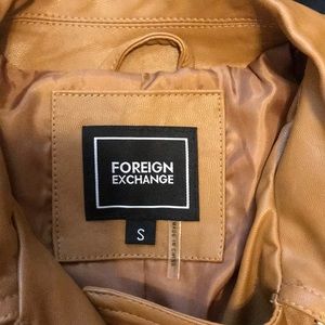 Foreign Exchange Jackets & Coats - Crop leather jacket Foreign Exchange Jackets & Coats - Crop leather jacket